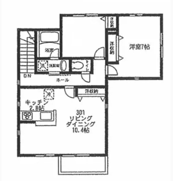 リスティガーデン白山 間取り