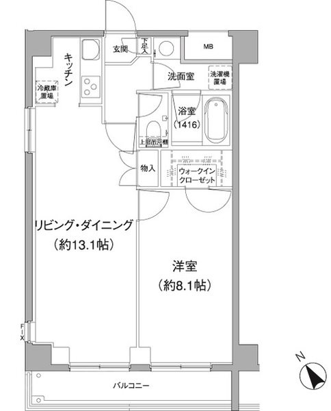 THE　CUBE 間取り