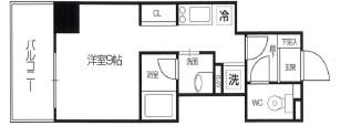 クレール千代田岩本町  間取り