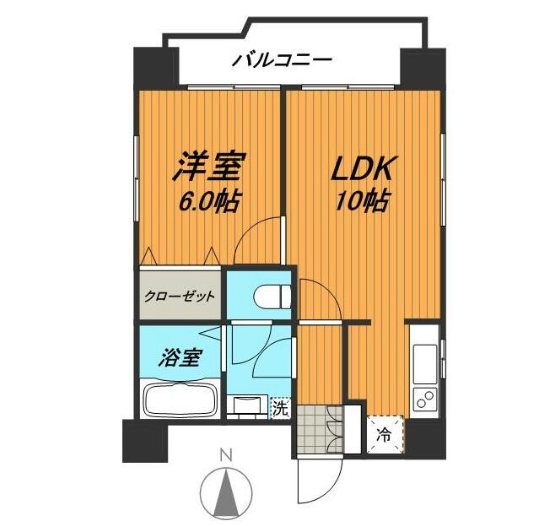 レジーナ浅草橋 902号室 間取り