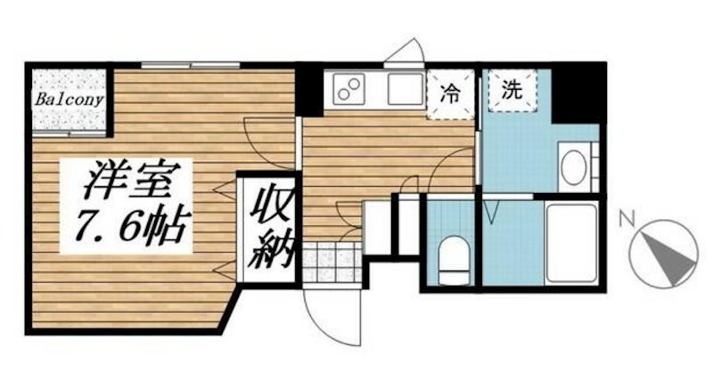 カーサフェリーチェ     302号室 間取り
