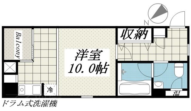 メゾン・ド・ヴィレ東神田  405号室 間取り