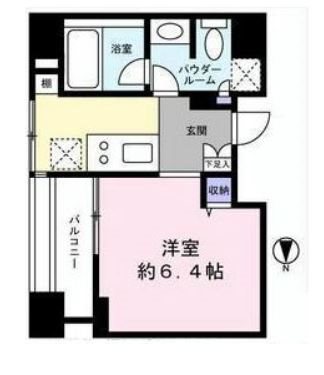 BPRレジデンス蔵前   404号室 間取り