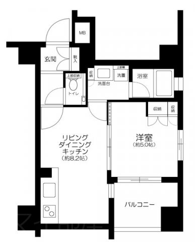 ポレスター千代田御茶ノ水 間取り