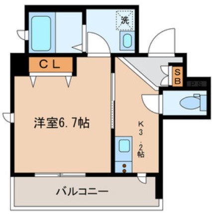 ボヌールヤマキチⅲ 間取り