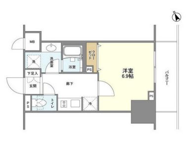 ブレス蔵前  間取り