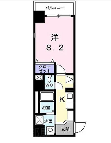 コンフォール秋葉原  301号室 間取り