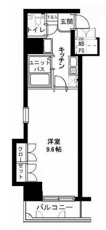 メインステージ日本橋箱崎 間取り