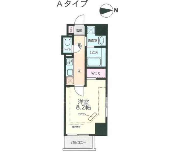ローレル文京 204号室 間取り