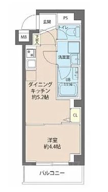 レオーネ秋葉原    302号室 間取り