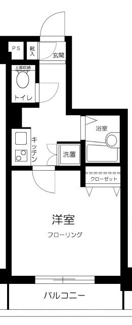 スカイコート文京小石川第3    104号室 間取り