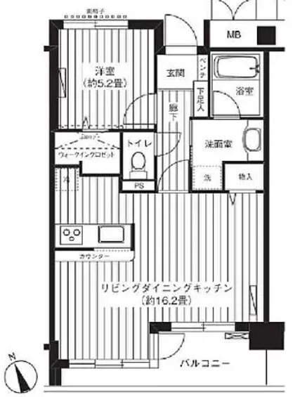 新御茶ノ水アーバントリニティ   903号室 間取り