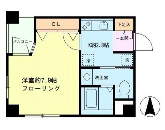 プルナス入谷 間取り