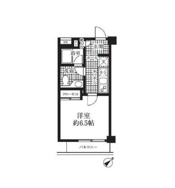 HF銀座レジデンス   602号室 間取り