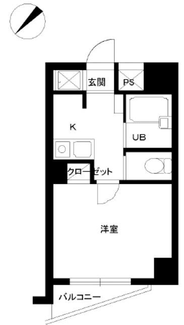 スカイコート文京白山   112号室 間取り