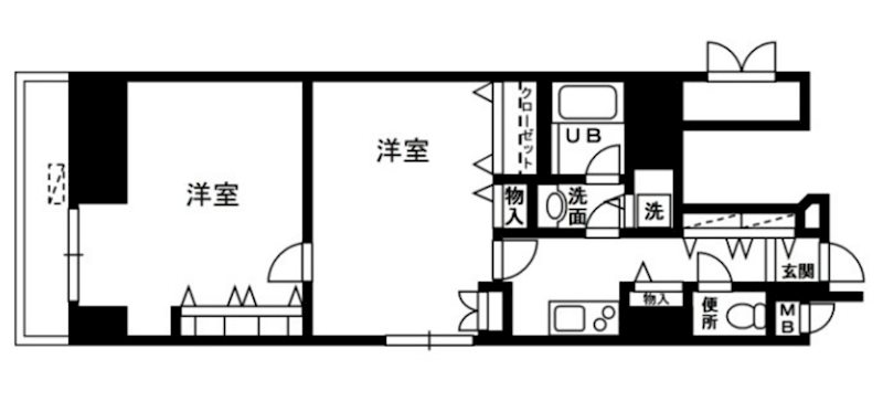 レジディア上野池之端 間取り