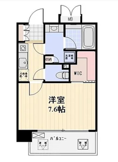 プロスペクト日本橋小網町   203号室 間取り