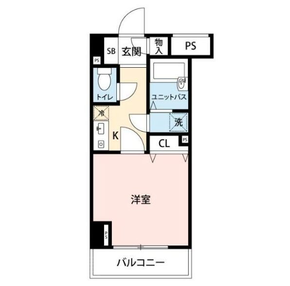 スカイコート本郷東大前壱番館      706号室 間取り