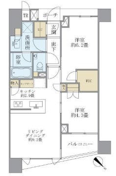 ブリリアザレジデンストーキョーヤエスアベニュー 間取り