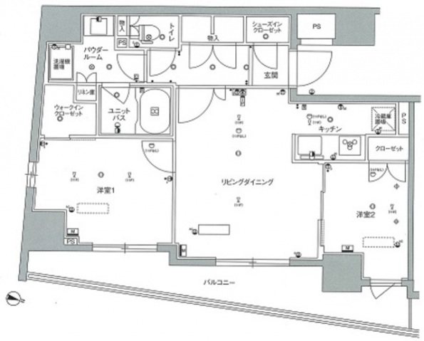 スカイコートパレス後楽園 間取り