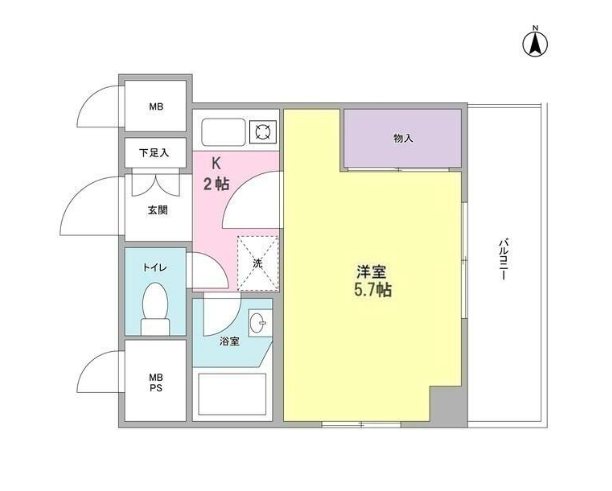アーバンヒル本郷  502号室 間取り