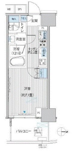 ヒューリックレジデンス新御茶ノ水 間取り