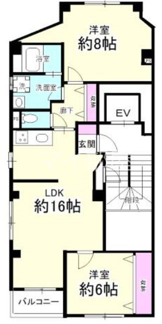 スワンレイク本郷   301号室 間取り
