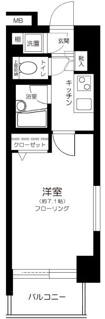 菱和パレス文京白山    306号室 間取り