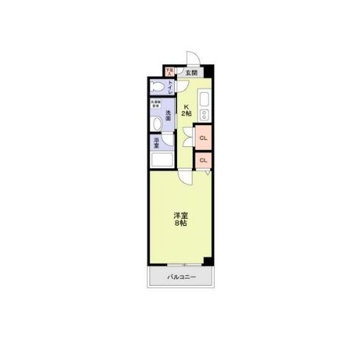 フェリシア文京    603号室 間取り