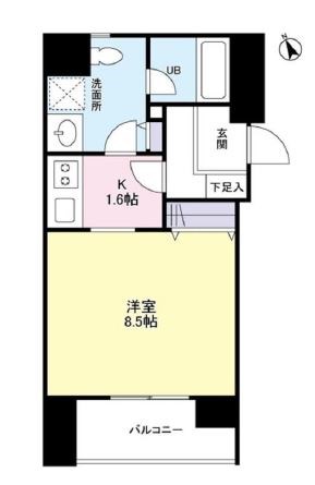 オーキッドプレイス   間取り