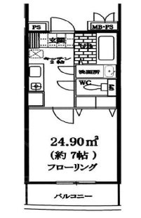 本郷SSレジデンス   902号室 間取り