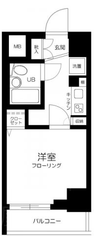 メインステージ御茶ノ水  間取り
