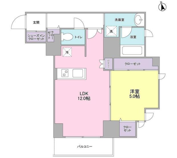 SONNEN HOF    202号室 間取り