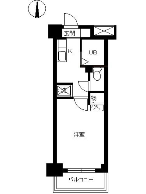 スカイコート文京白山第3  間取り