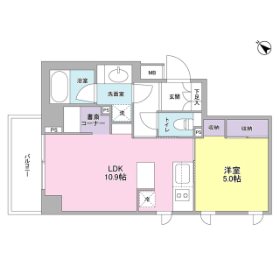 日本橋ミスモ    802号室 間取り