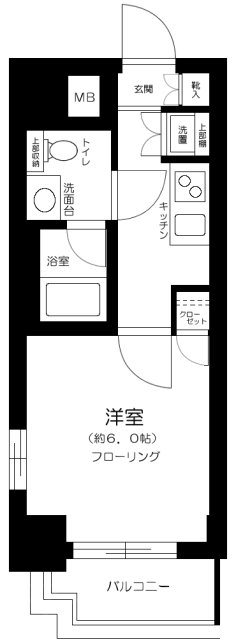プレール・ドゥーク文京茗荷谷 301号室 間取り