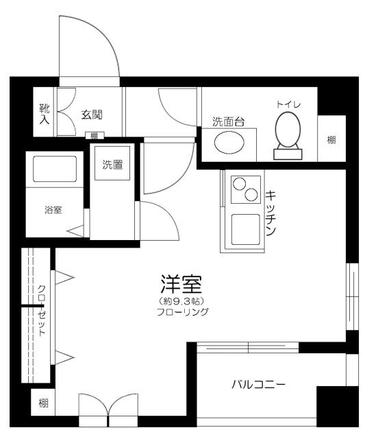 スプレンドーレ蔵前      602号室 間取り