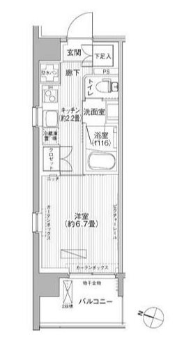 レーヴマニフィック本郷  間取り