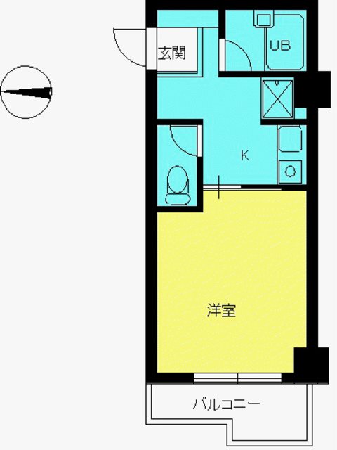 スカイコート文京小石川  間取り