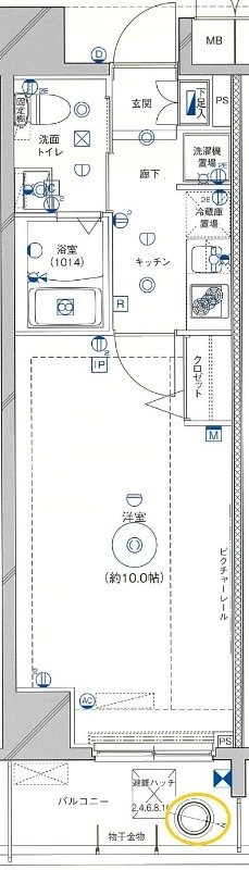 ミルーナヒルズ蔵前グロース  間取り