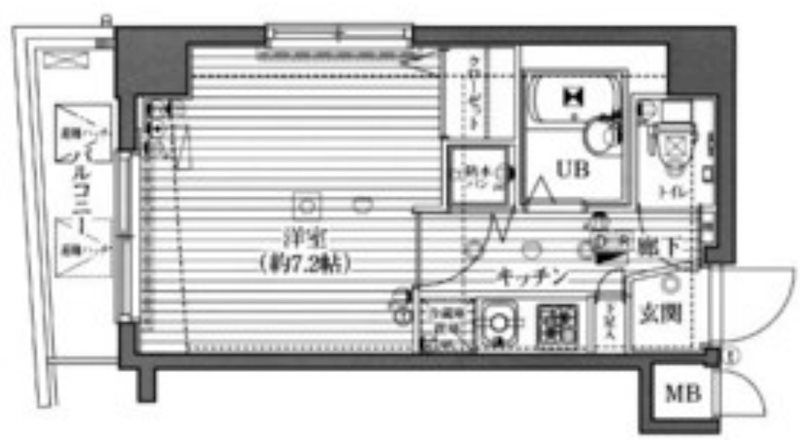 ガラ・ステージ神田神保町   間取り