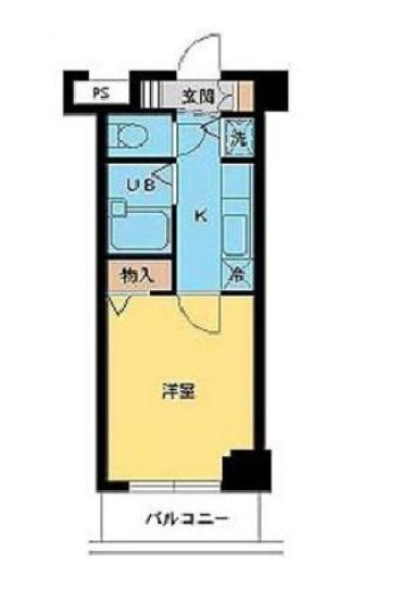 スカイコート神楽坂壱番館  間取り