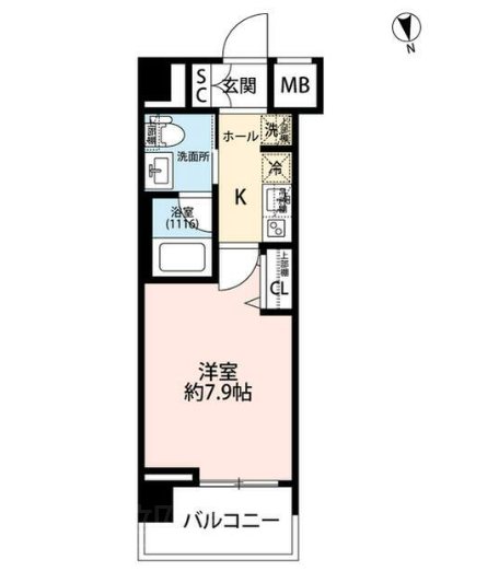 プレール・ドゥーク蔵前Ⅱ   間取り