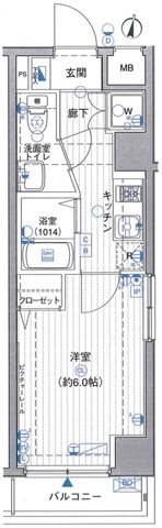 ラグジュアリーアパートメント本郷  間取り