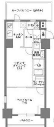 KDX岩本町レジデンス 間取り