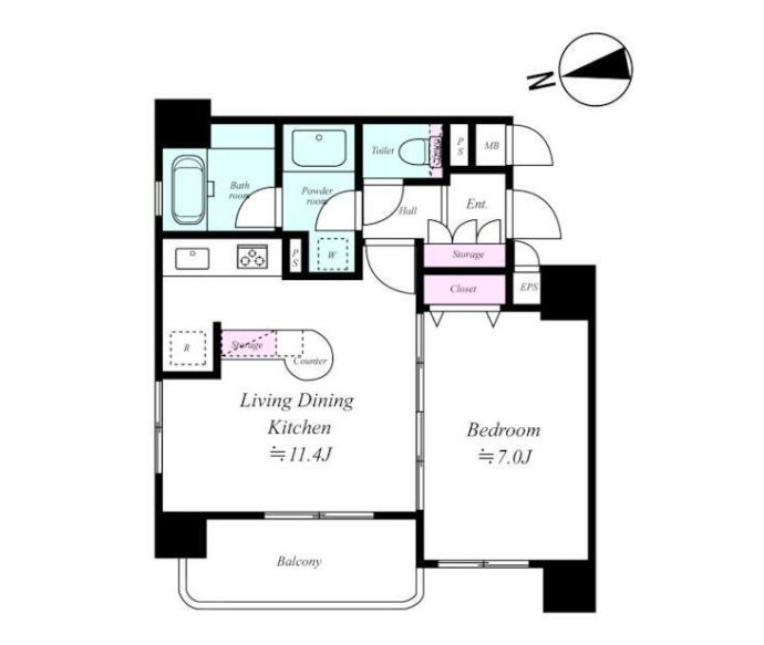 デュオ・スカーラ秋葉原 間取り