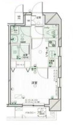 パークウェル神楽坂弐番館  間取り