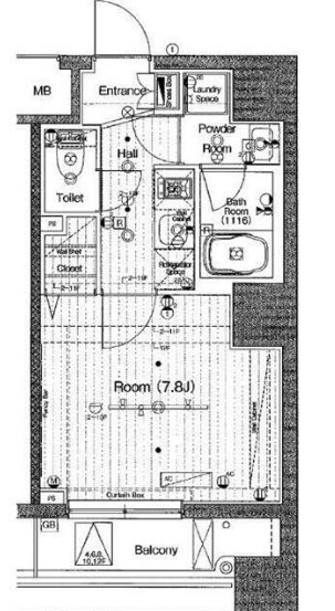 ブライズ神楽坂    間取り