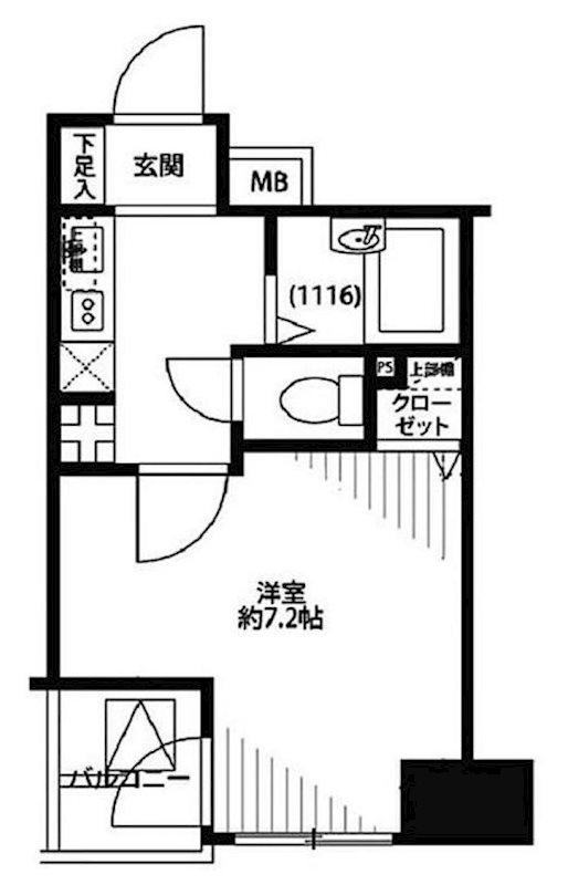 プレール・ドゥーク神田 間取り