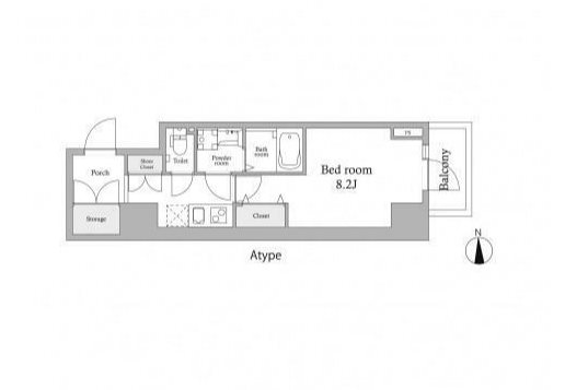 スカイグランデ新御徒町 間取り